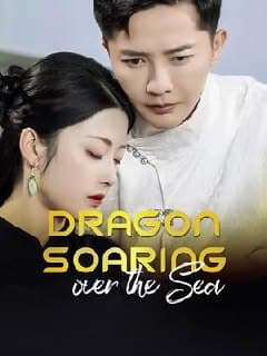 Dragon Soaring Over the Sea