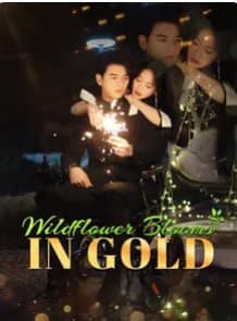 Windflower Blooms in Gold