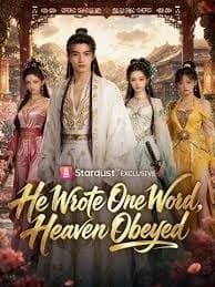 He Wrote One Word Heaven Obeyed
