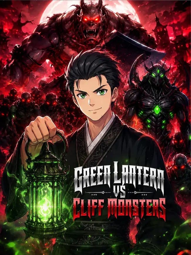 Green Lantern vs Cliff Monsters