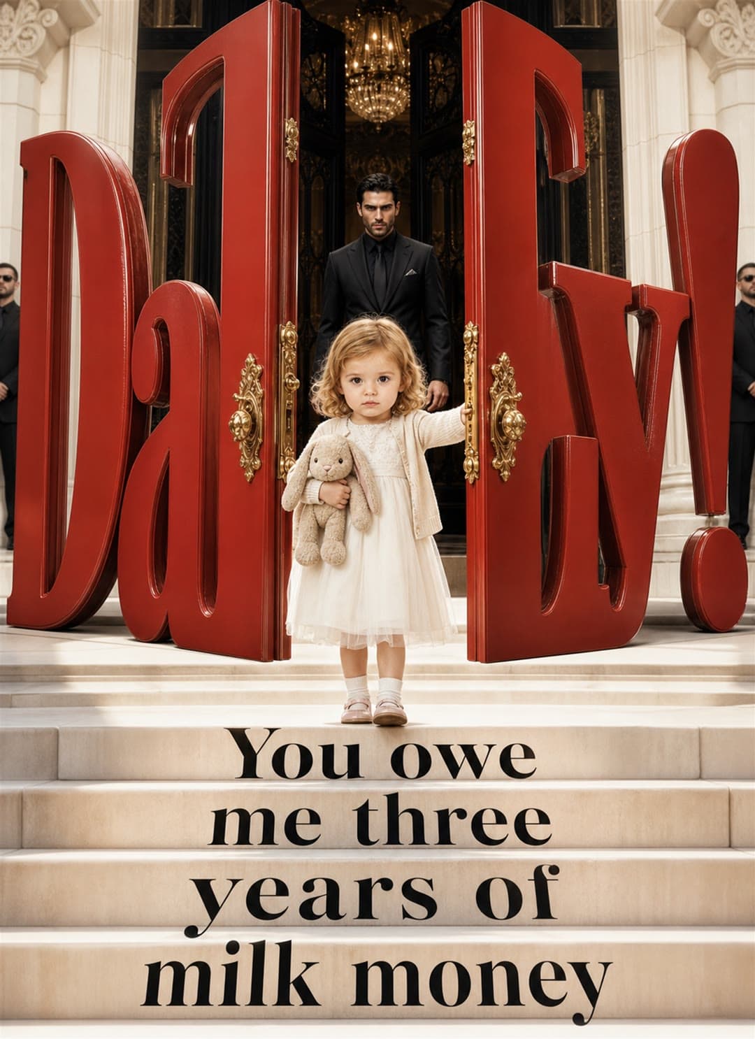 Daddy! You owe me three years of milk money