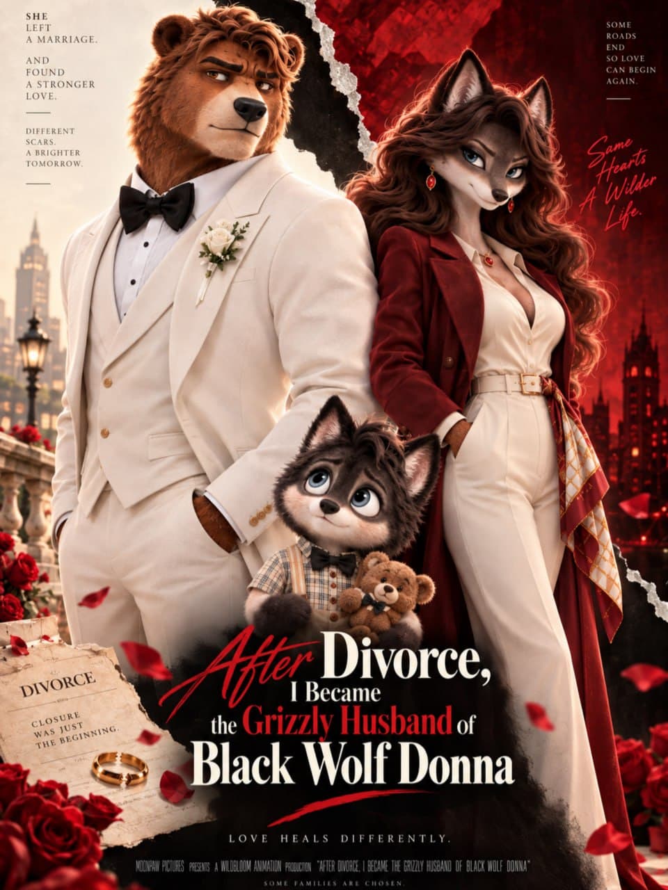 After Divorce, I Became the Grizzly Husband of Black Wolf Donna 1-25