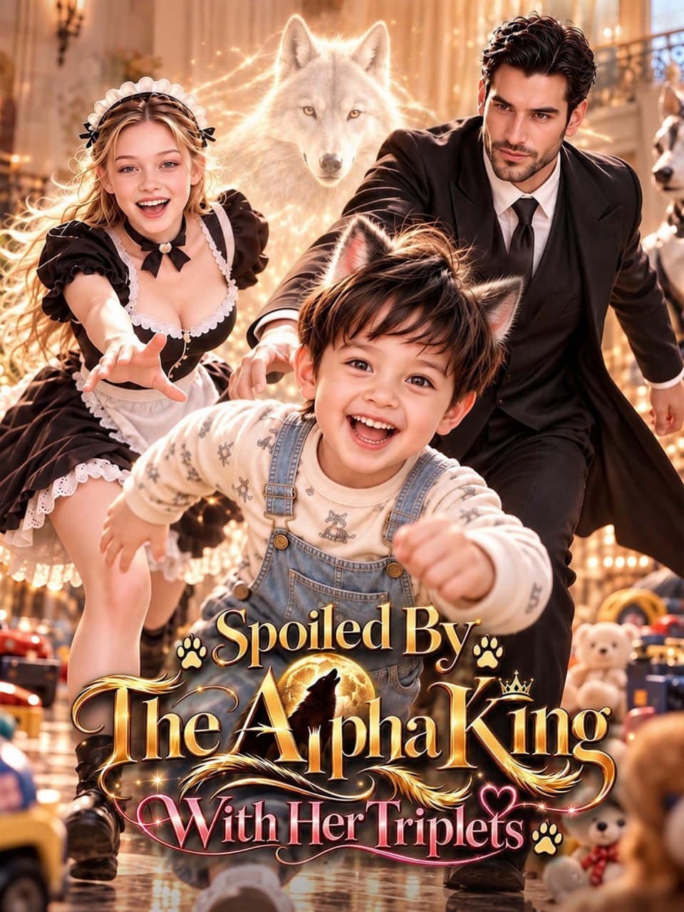 Spoiled By The Alpha King With Her Triplets